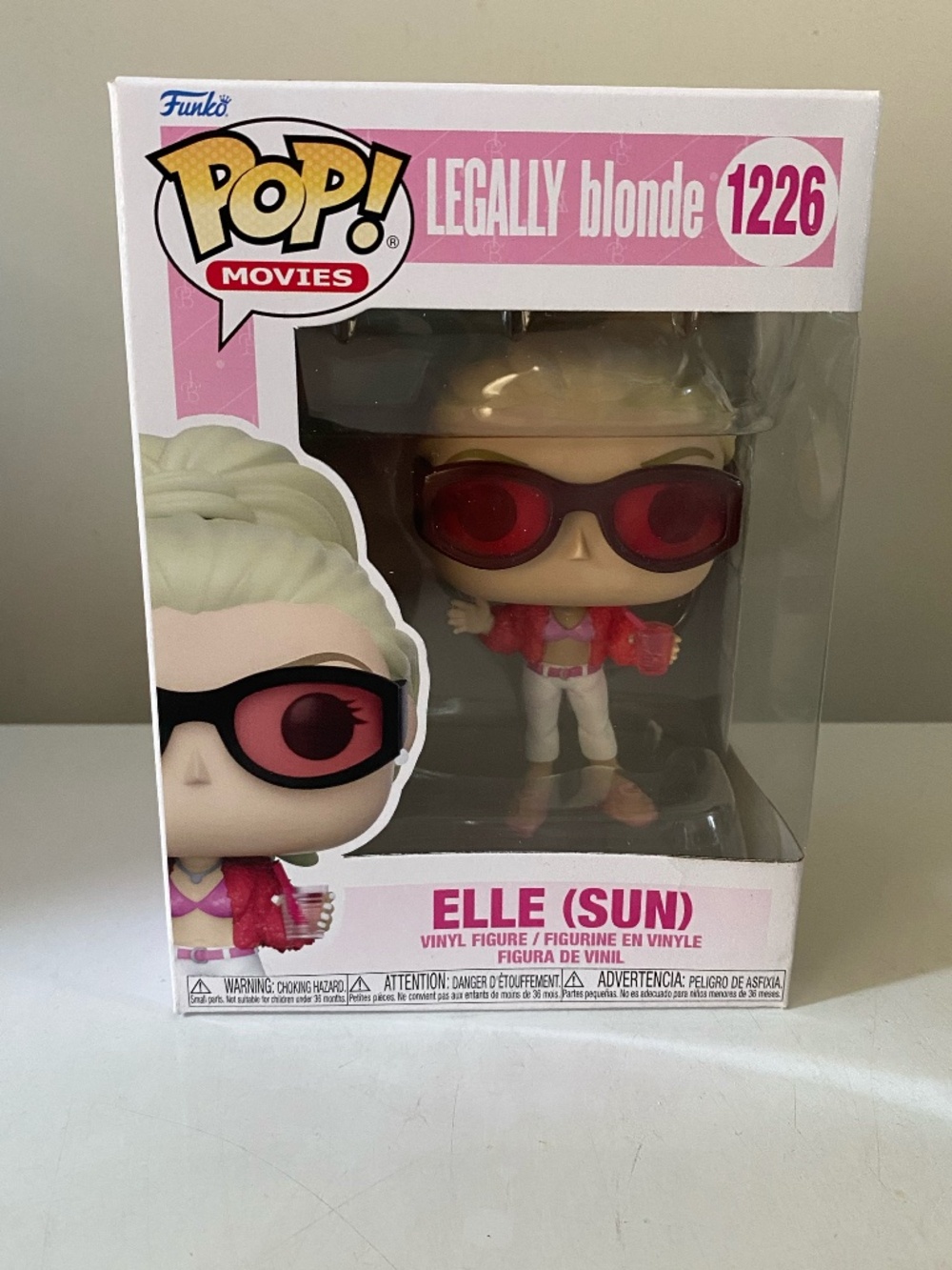 NEW Funko Pop 1226 Elle (Sun) Legally Blonde Vaulted Collectible Figure RARE